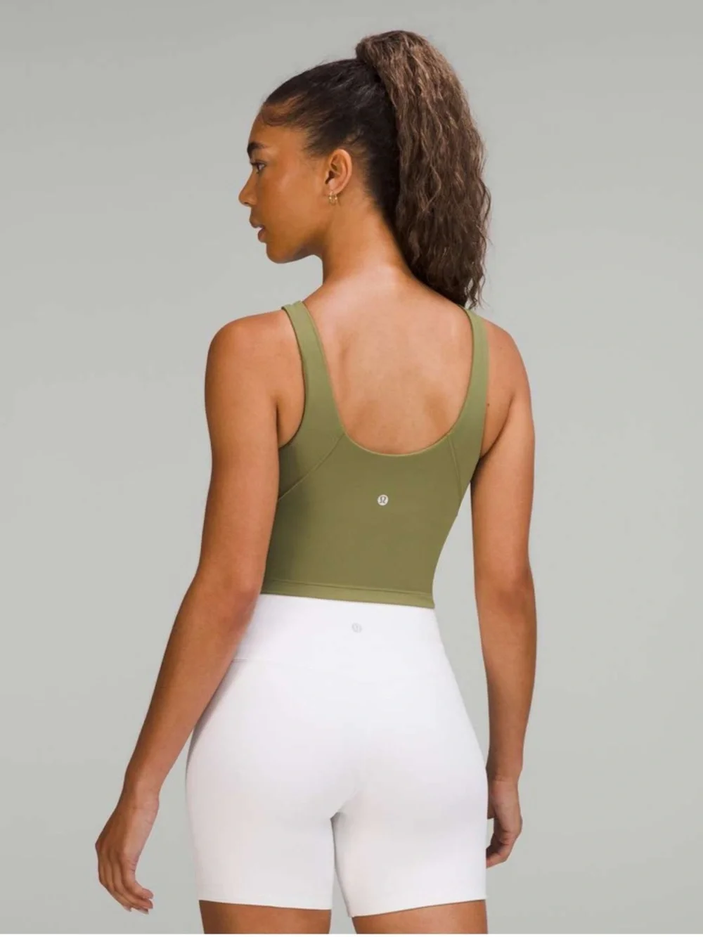 EUC Lululemon Matching Align Bronze Green Set. Size 4